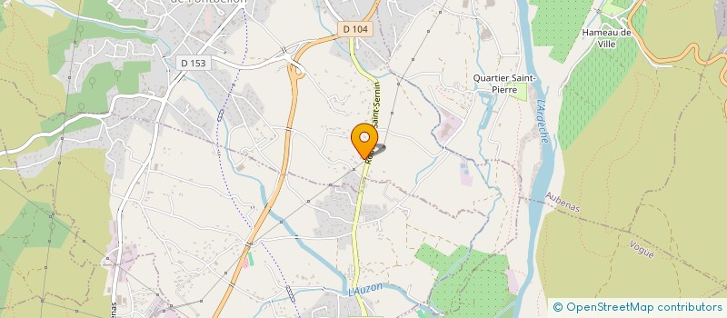 localisation de l'entreprise DCAL  SAINT-ETIENNE-DE-FONTBELLON