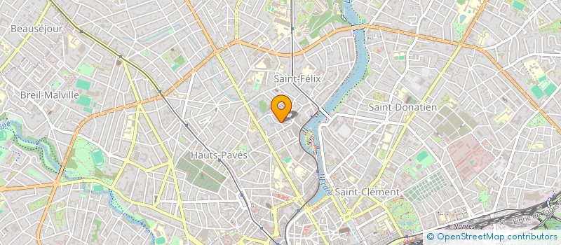 localisation de l'entreprise DCALK à NANTES