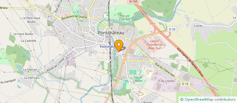 localisation de l'entreprise DCAPS à PONTCHATEAU