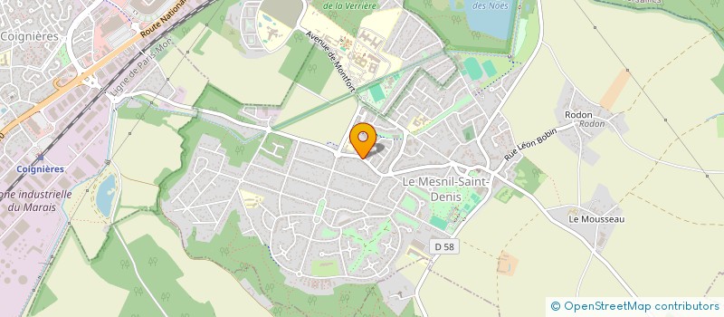 localisation de l'entreprise DCAST CONSULTING  LE MESNIL-SAINT-DENIS