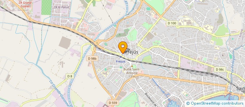localisation de l'entreprise DCAV à FREJUS