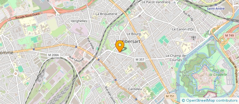 localisation de l'entreprise DCB à LAMBERSART