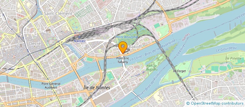 localisation de l'entreprise DCB  NANTES