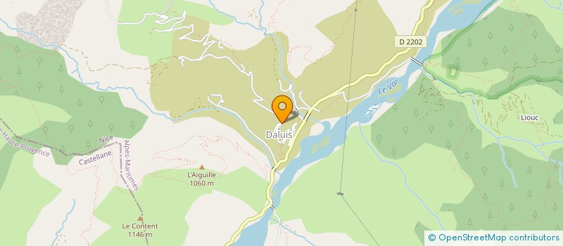 localisation de l'entreprise DCB DECORATION CONCEPTION BATIMENT  DALUIS