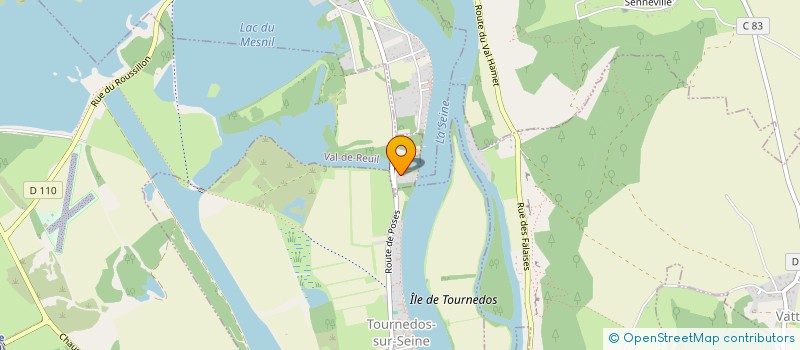 localisation de l'entreprise DCB HUBLET  VAL-DE-REUIL