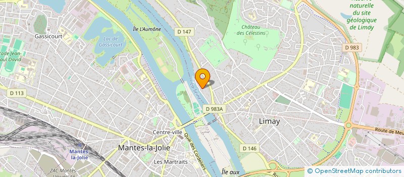 localisation de l'entreprise DCBAT  LIMAY