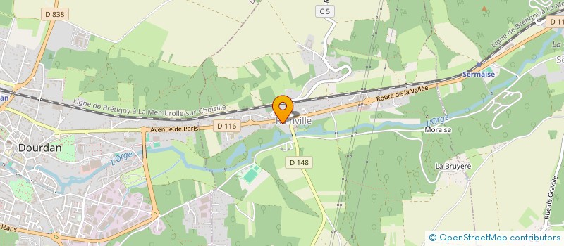 localisation de l'entreprise DCBEL FRANCE  ROINVILLE