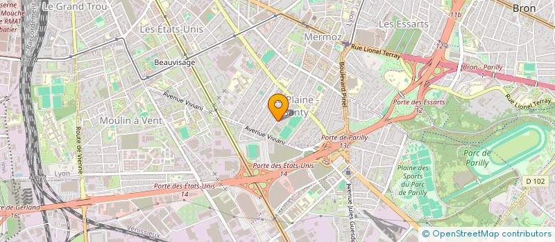 localisation de l'entreprise DCC  LYON