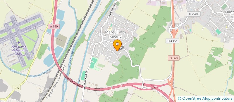 localisation de l'entreprise DCC à MAREUIL-LES-MEAUX