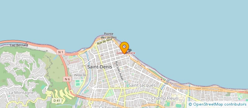 localisation de l'entreprise DCC DIFFUSION à SAINT-DENIS