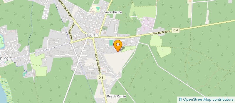 localisation de l'entreprise DCCD  HOURTIN