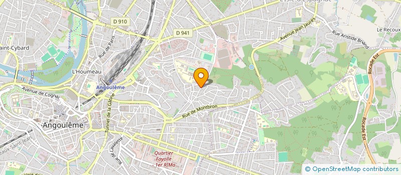 localisation de l'entreprise DCCP à ANGOULEME