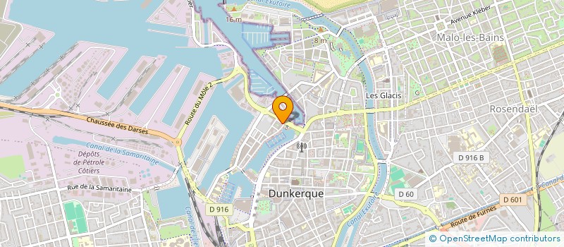 localisation de l'entreprise DCCT à DUNKERQUE