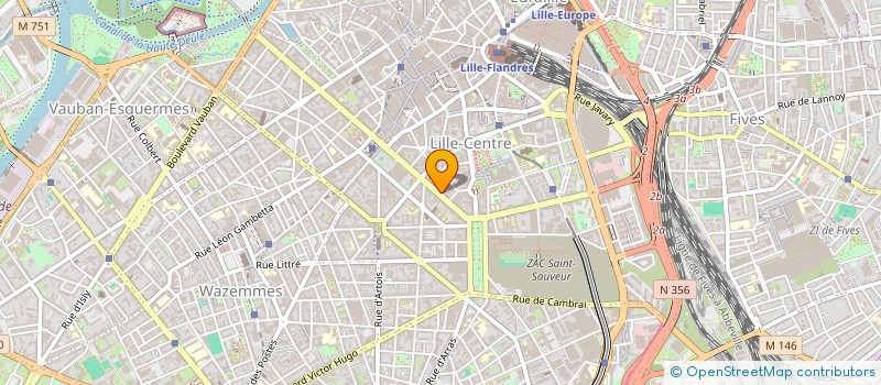 localisation de l'entreprise DCDETVAL à LILLE