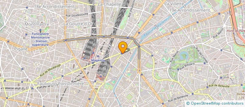 localisation de l'entreprise DCDNT à BAGNOLET