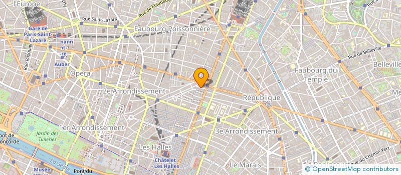 localisation de l'entreprise DCE à PARIS
