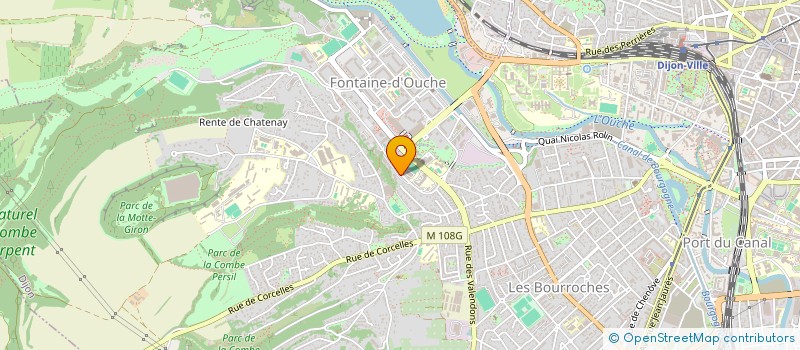 localisation de l'entreprise DCE à DIJON