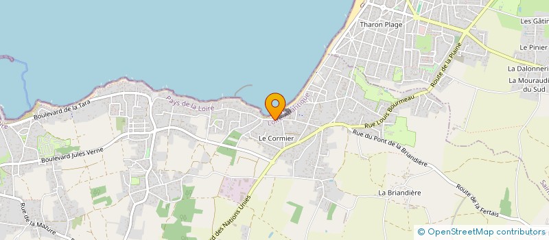 localisation de l'entreprise DCE NAVAL SERVICE à LA PLAINE-SUR-MER