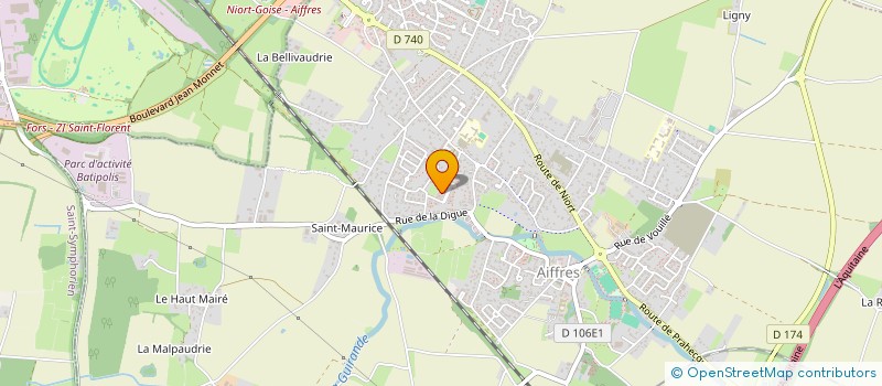 localisation de l'entreprise DCEASY  AIFFRES