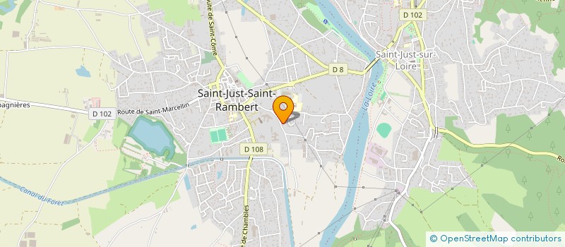 localisation de l'entreprise DCEO  SAINT-JUST-SAINT-RAMBERT