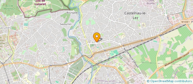 localisation de l'entreprise DCF  CASTELNAU-LE-LEZ