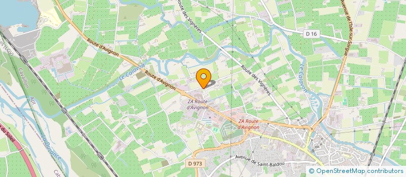 localisation de l'entreprise DCF  CAVAILLON