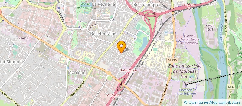 localisation de l'entreprise DCF TRANSPORTS EURL à TOULOUSE