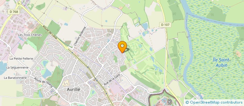 localisation de l'entreprise DCFC  AVRILLE