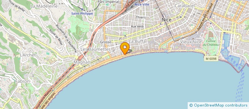 localisation de l'entreprise DCG à NICE