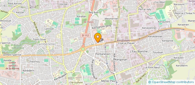 localisation de l'entreprise DCG à BREST