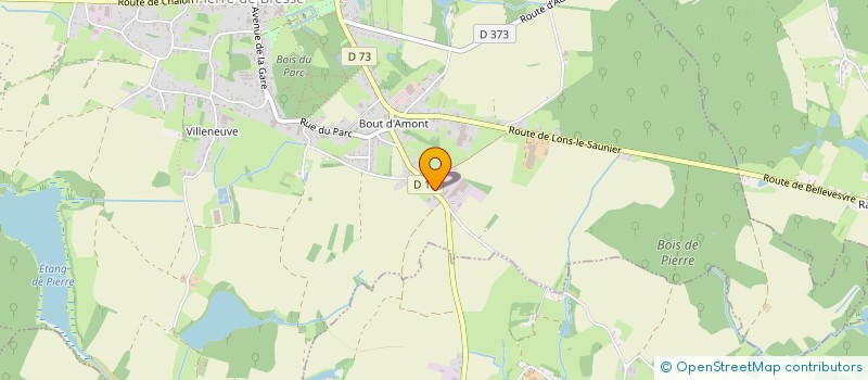 localisation de l'entreprise DCG  PIERRE-DE-BRESSE