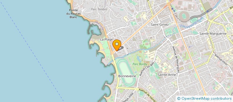 localisation de l'entreprise DCG FLG  MARSEILLE