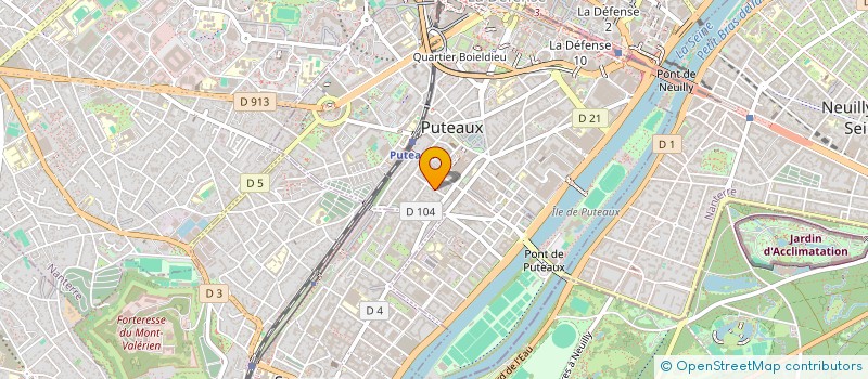 localisation de l'entreprise DCG LOGISTICS FRANCE  PUTEAUX