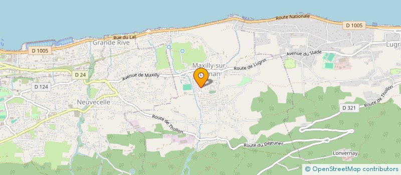 localisation de l'entreprise DCGE  MAXILLY-SUR-LEMAN