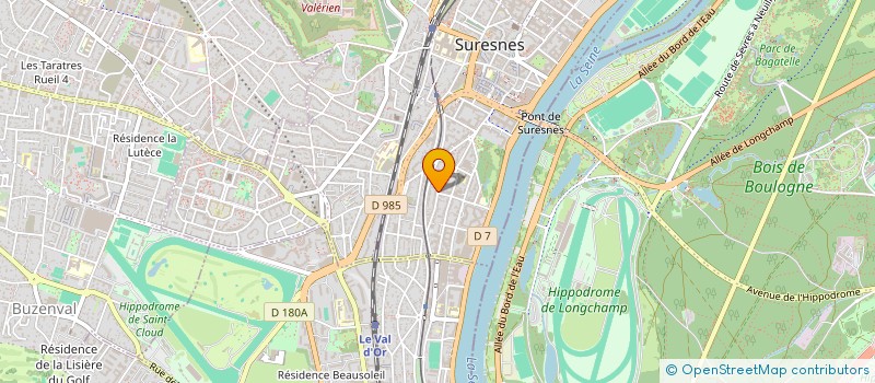 localisation de l'entreprise DCGL PATICIPATIONS à SURESNES