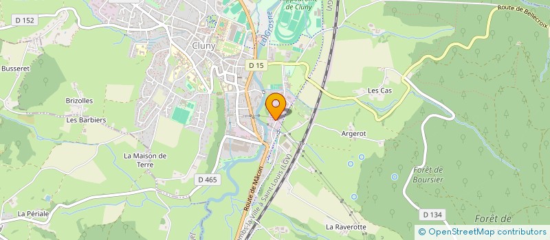 localisation de l'entreprise DCH GROUP  CLUNY