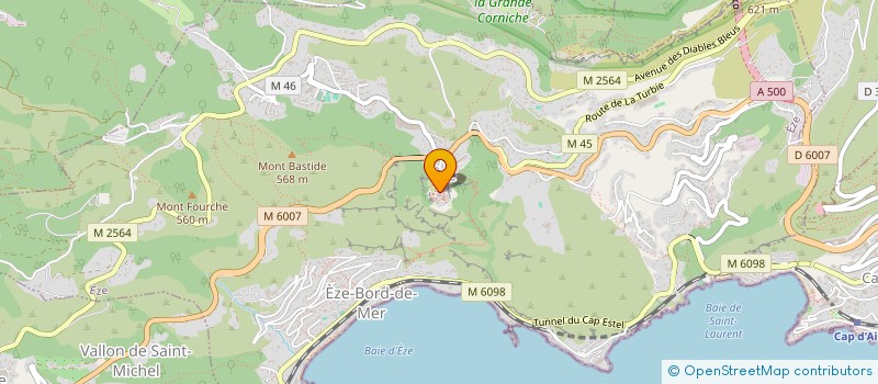 localisation de l'entreprise DCHM  EZE