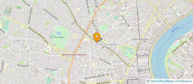 localisation de l'entreprise DCHMS à BORDEAUX