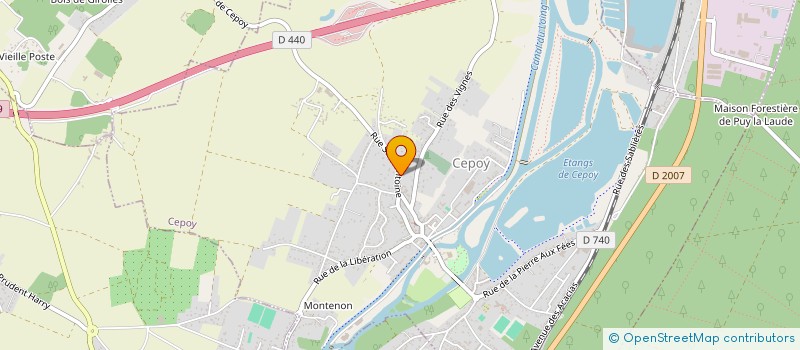 localisation de l'entreprise DCID à CEPOY