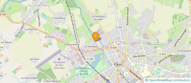 localisation de l'entreprise DCJ DISTRIBUTION à SAINT-GEORGES-DES-GROSEILLERS