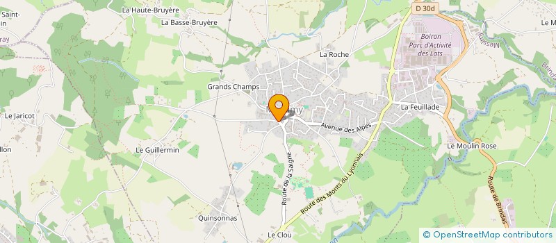 localisation de l'entreprise DCJEVENTS  MESSIMY