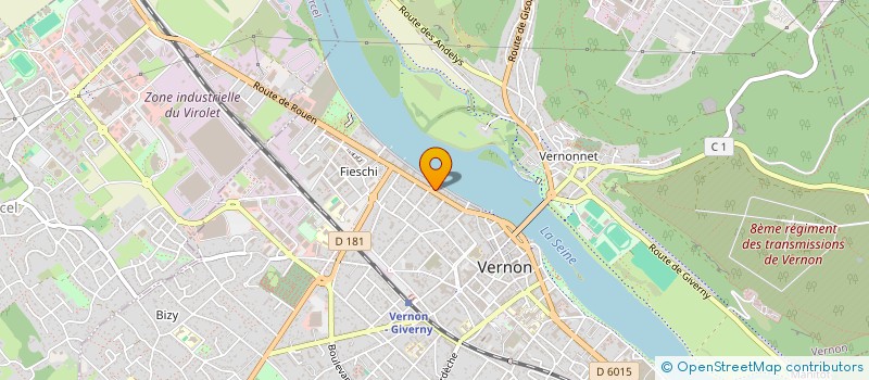 localisation de l'entreprise DCK-SERVICES à VERNON