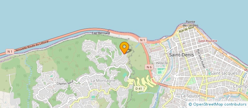 localisation de l'entreprise DCL à SAINT-DENIS