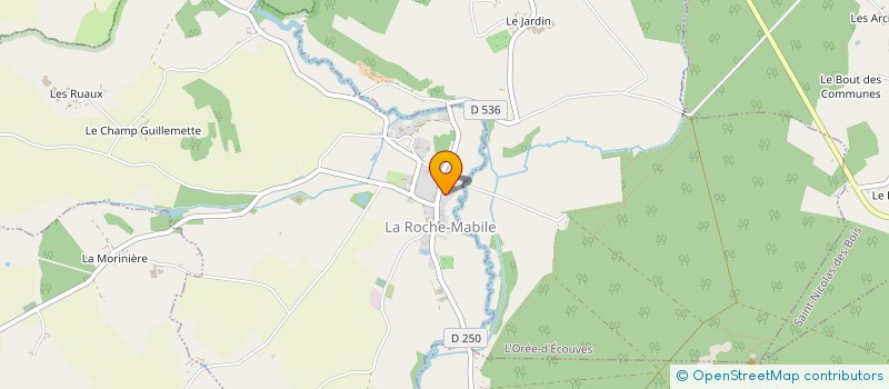 localisation de l'entreprise DCL à LA ROCHE MABILE