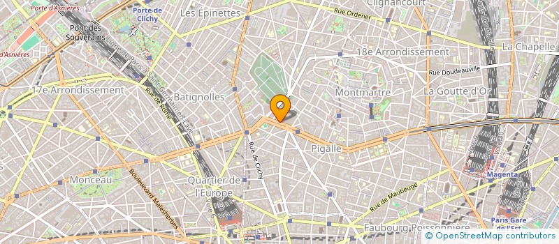 localisation de l'entreprise DCL  PARIS