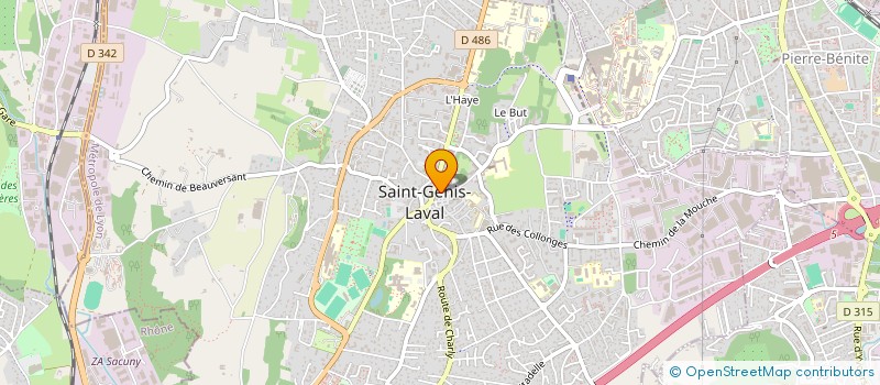 localisation de l'entreprise DCL  SAINT-GENIS-LAVAL