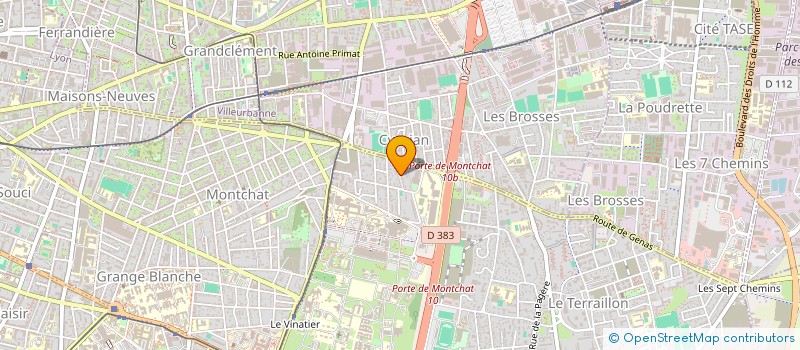 localisation de l'entreprise DCL  BRON