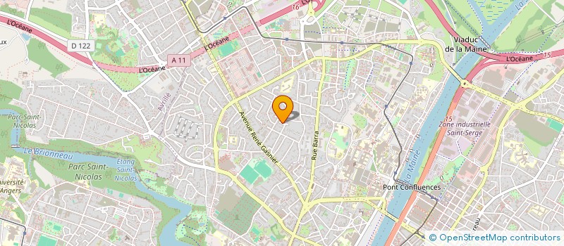 localisation de l'entreprise DCL CONSEIL  ANGERS