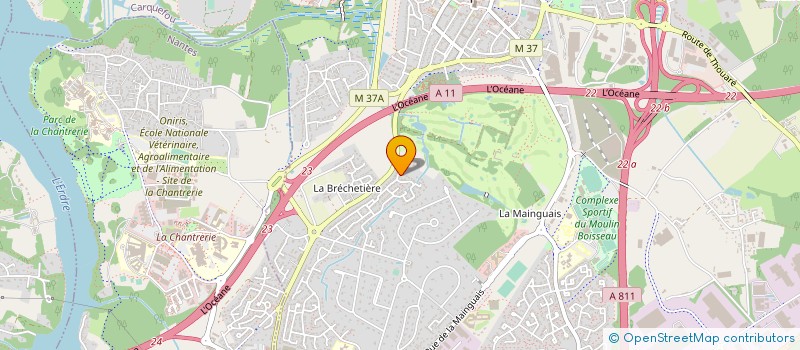 localisation de l'entreprise DCL EXPERT à CARQUEFOU