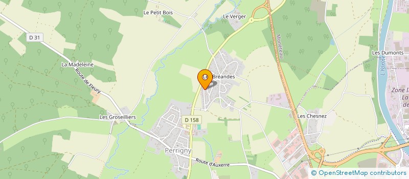 localisation de l'entreprise DCL INSIGHT  PERRIGNY